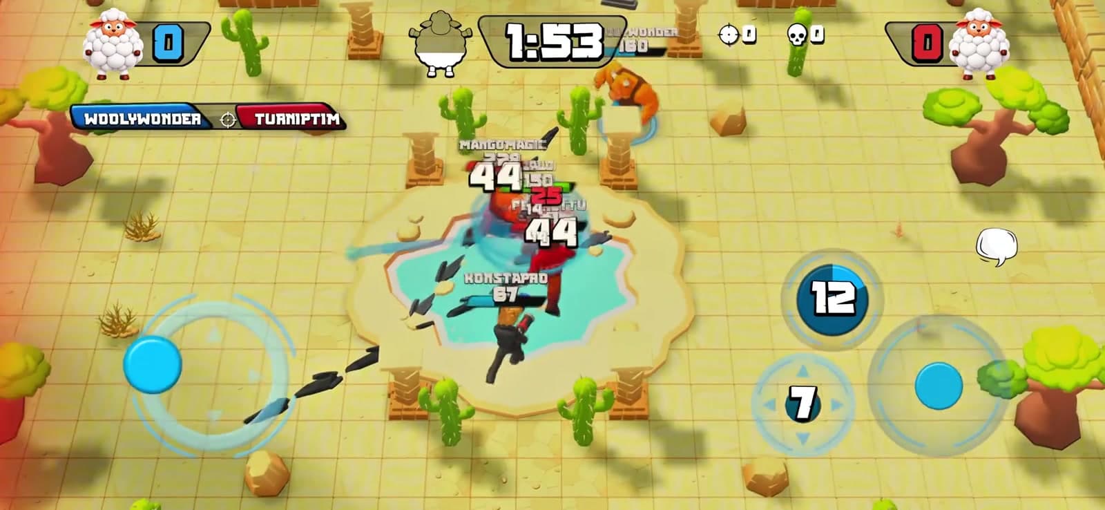 Desert / Development gameplay