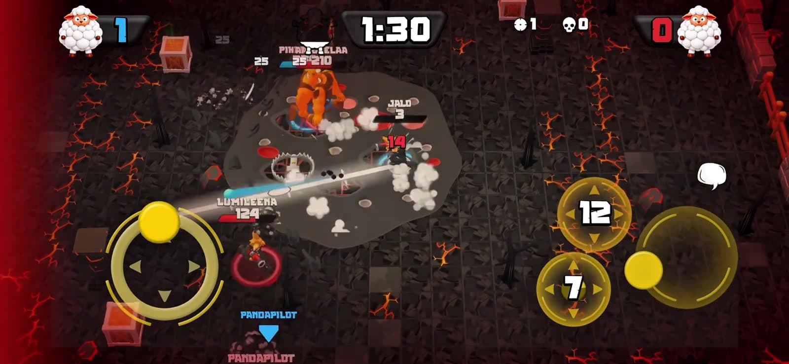 Lava / Development gameplay